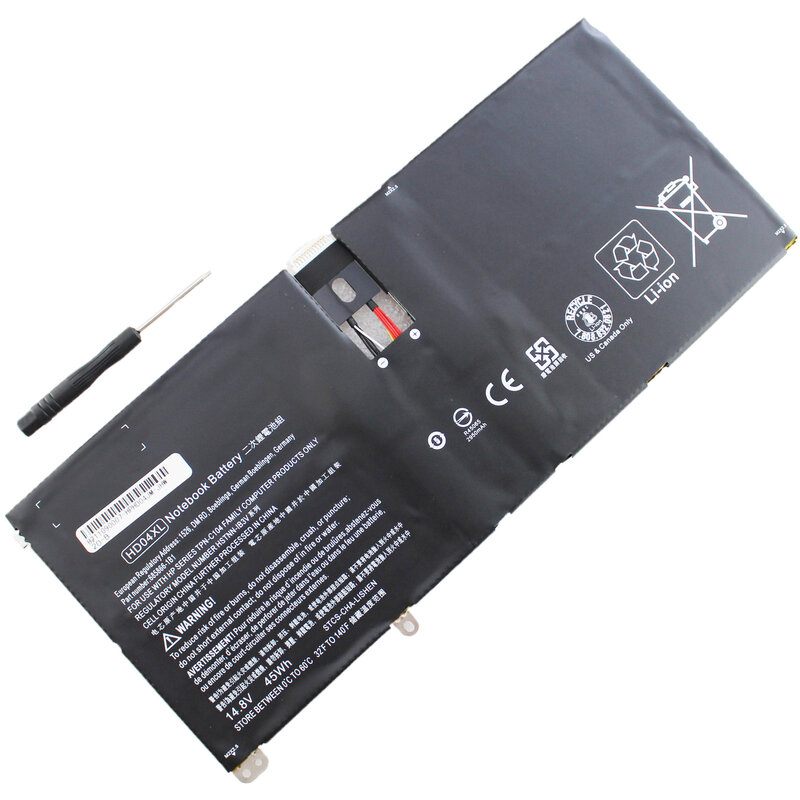 HUAHERO HD04XL Battery For HP Envy Spectre XT 13-2000eg 13-2021tu 13-2113TU 13-2120tu 13-ef2003 13-b000 685866-1B1 HSTNN-IB3V PC