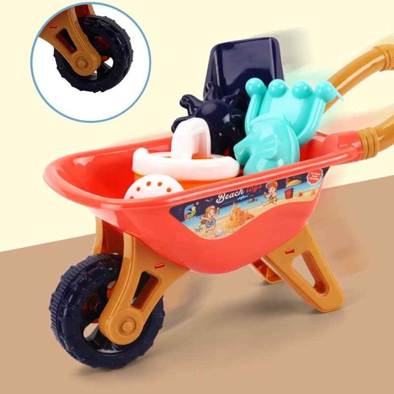 Beach Play Sand Water Game Play Cart Beach Toy Sand Set Sand Play Sandpit Toy Summer Outdoor Toy for boys and girls