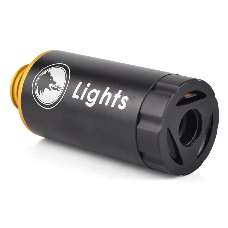 Tracer Lighter dari Paintball Airsoft 11Mm/14Mm Auto Tracer Penyembur Api Efek Fluoresensi untuk Menembak Senapan Pistol Auto Track