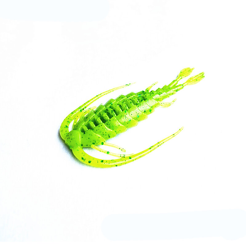 GULL Fishing miękka przynęta wędkarska w kształcie krewetki przynęty pstrąg Bass Lure Craws silikonowe Swimbait Jigging woblery dla szczupaka sztuczna guma