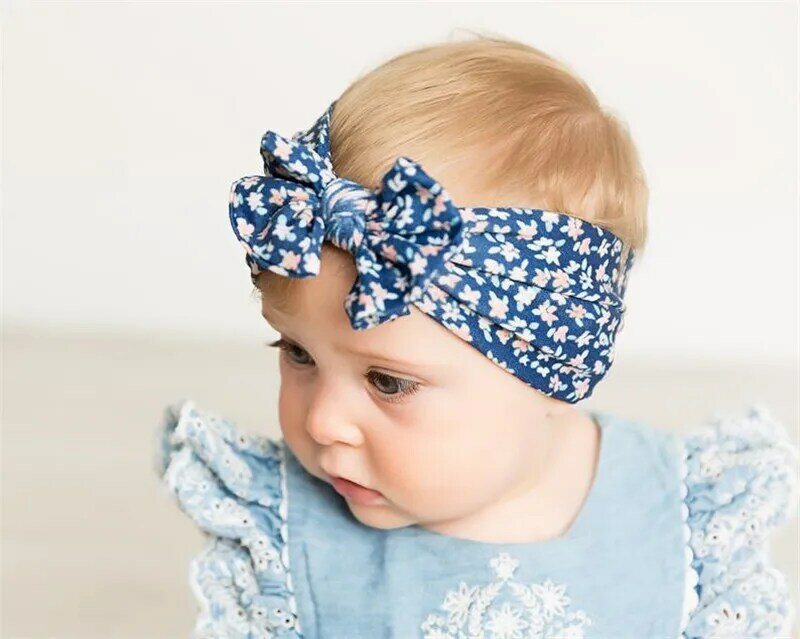 Newborn Baby Kleinkind Mädchen Stirnbänder Bogen Stirnband Turban Knoten Stirnband Headwear Neugeborenen Mädchen Haarband