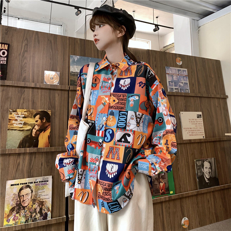 女性用長袖シャツ,秋のコレクション2021