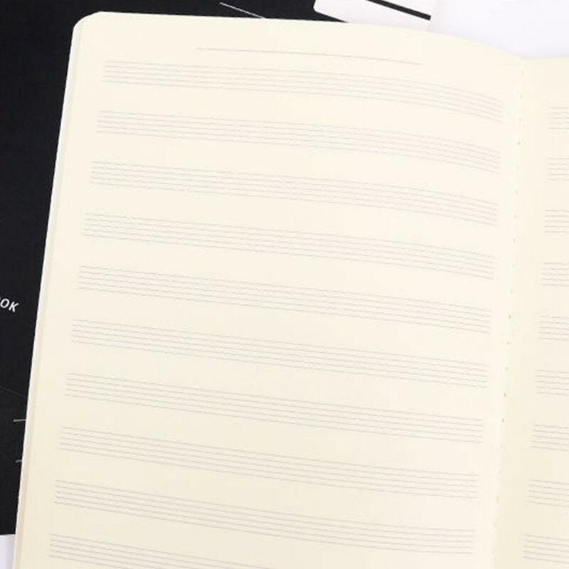 Music Practice Notebook Piano Violin Universal Five-line Notebook Music Staff Excercise Piano Accessories Notebook Beginner I3C8