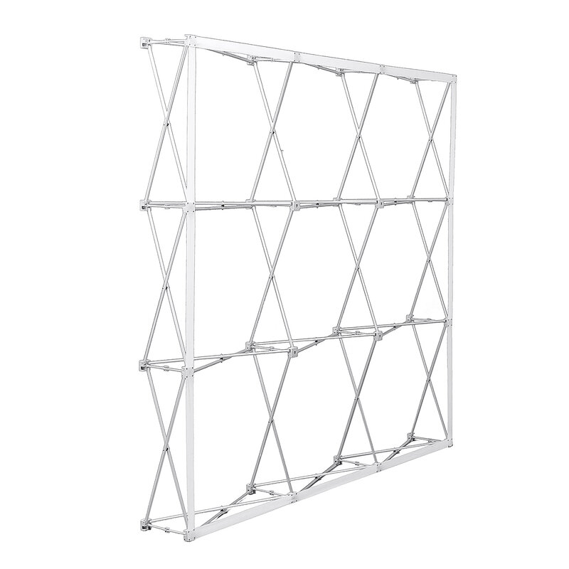 7 Sizes Aluminum Alloy Display Banner Stand Retractable Nylon Paste Stand Flower Wall Background Frame Folding Banner Rack