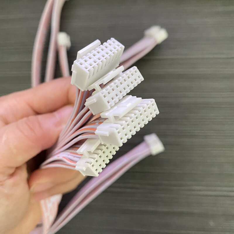 10 pces 20cm 18 pinos cabo de sinal mineiro conectar cabo de dados para antminer bitmain s17 17e 17 + placa de controle da máquina cabo de fita de dados