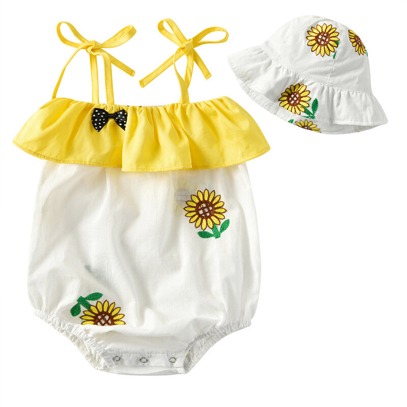 Фирменная детская одежда Yg, новая летняя милая детская одежда для девочек, модная одежда для новорожденных с Луной