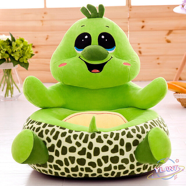 SWT Cartoon Bean Bag Chair with Filling Baby Children Fuffy Plush Gaming Pouf Ottoman Futon Puff Seat Kids Sofa Child Couch