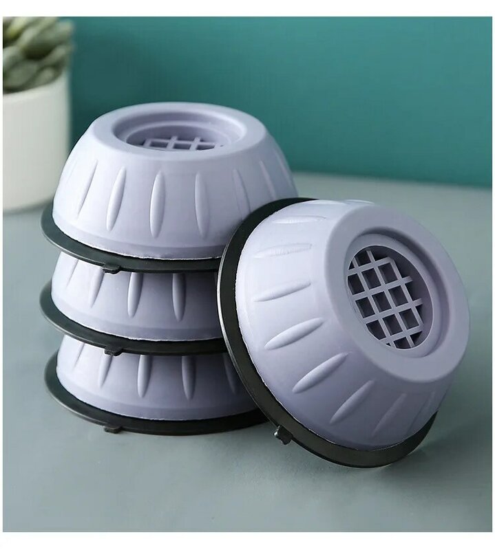 Piedini antivibranti universali lavatrice tappetino in gomma cuscinetto antivibrante asciugatrice Base per frigorifero cuscinetto fisso antiscivolo