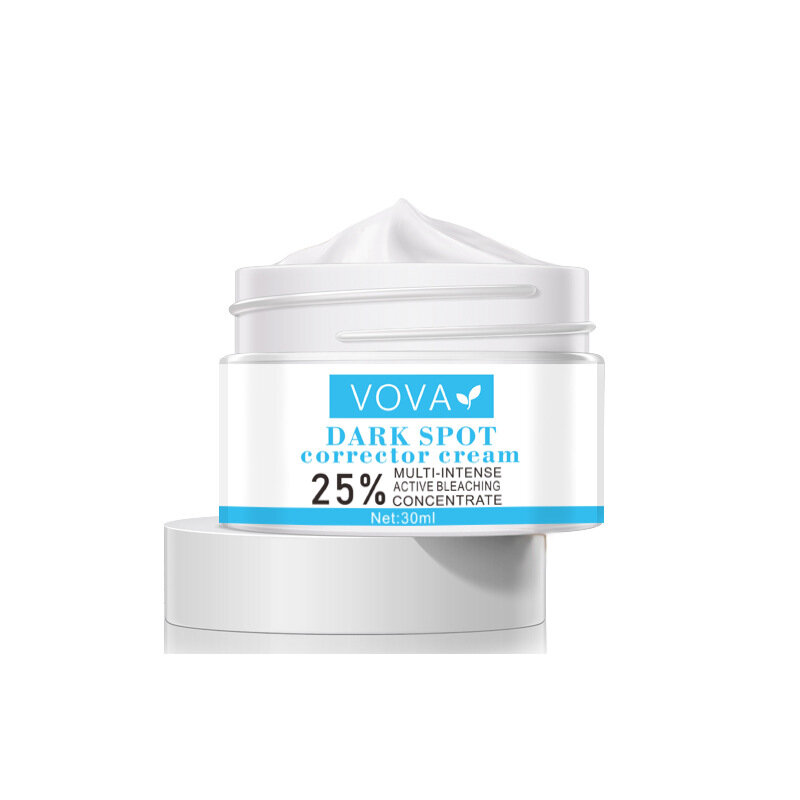 Vova 25% Intense Active Bleaching เข้มข้น Dark Spot Corrector ครีมที่มีประสิทธิภาพ Whitening Freckle Cream Skin Care 30G