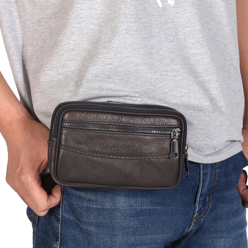 メンズファッショナブルな牛革バッグ,無地の牛革の財布,カジュアルな小さな財布,2021