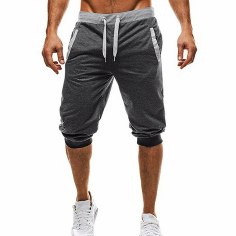2021 new hot-selling men's summer breathable casual fashion sports pants fitness short jogging men's beach pants M-3XL