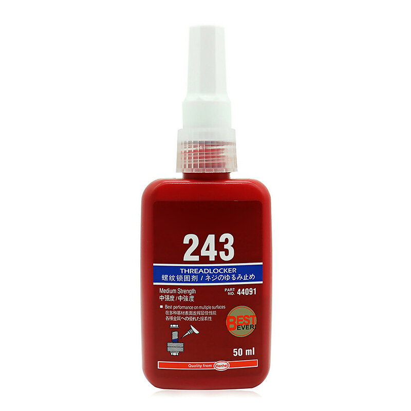 1 Pcs 243 Medium Strength Threadlocker Anaerobic Adhesive Glue AUG889