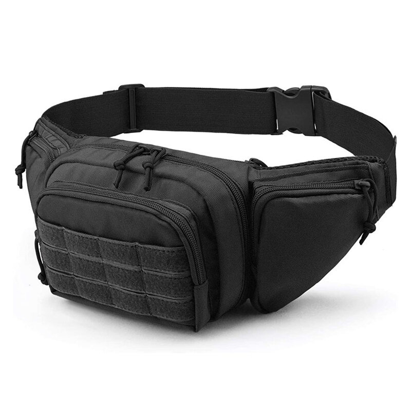 Тактическая поясная сумка-кобура для пистолета, военная забавная Сумка-слинг на плечо, уличная нагрудная Сумка-асульт для скрытого пистоле...