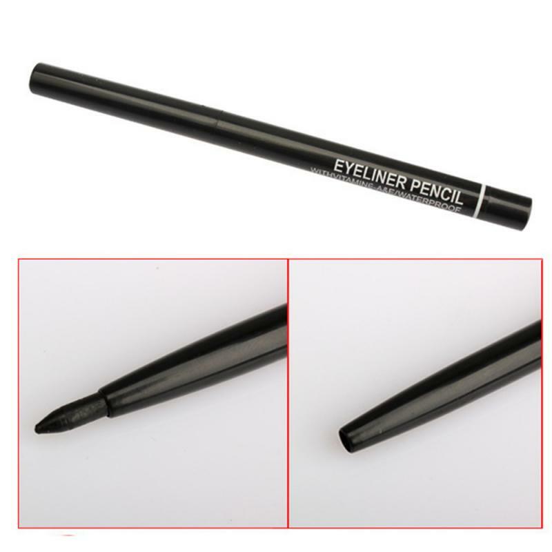 1 pçs caneta delineador líquido à prova dwaterproof água de longa duração secagem rápida suave maquiagem beleza fosco lápis de olho cosméticos maquiagem ferramenta