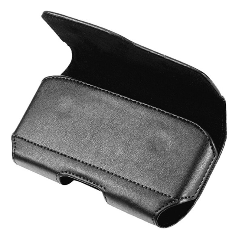 Carteira universal caso celular cinto saco do telefone móvel pendurado cintura capa coldre 15*8.5*3cm retro bolsa magnética de couro