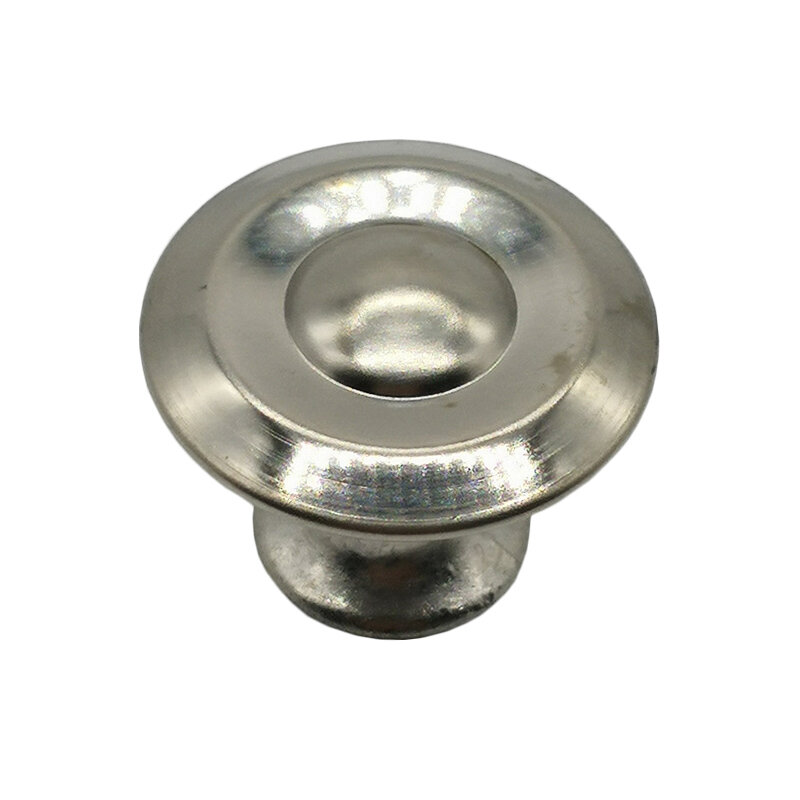 Knobs Round Stainless Steel Cabinet Knobs Drawer Handles Kitchen Cupboard Simple Drawer Cabinet Handle Hot