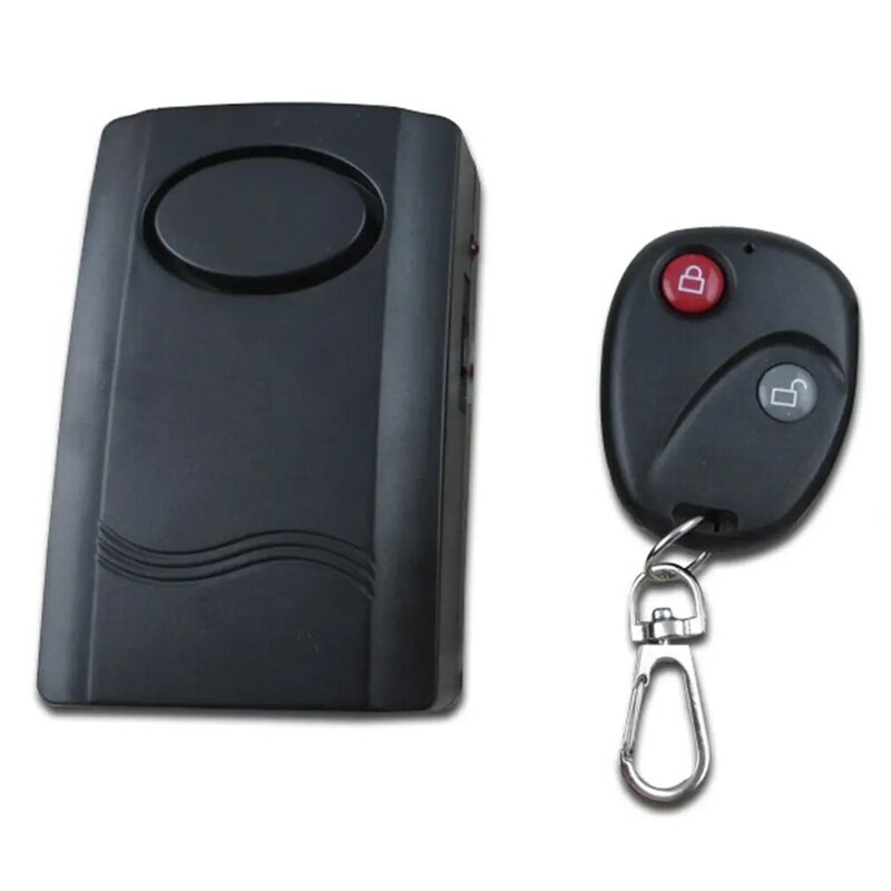 Alarma de vibración inalámbrica para seguridad del hogar, Sensor antirrobo para puerta de coche y ventana, con Control remoto de 120dB