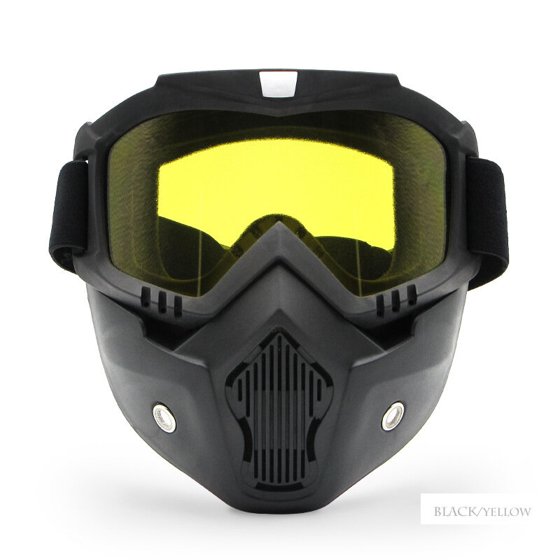 Máscara de Snowboard para hombre y mujer, gafas para Moto todoterreno, a prueba de viento, esquí, Motocross, protección UV, gafas para Moto