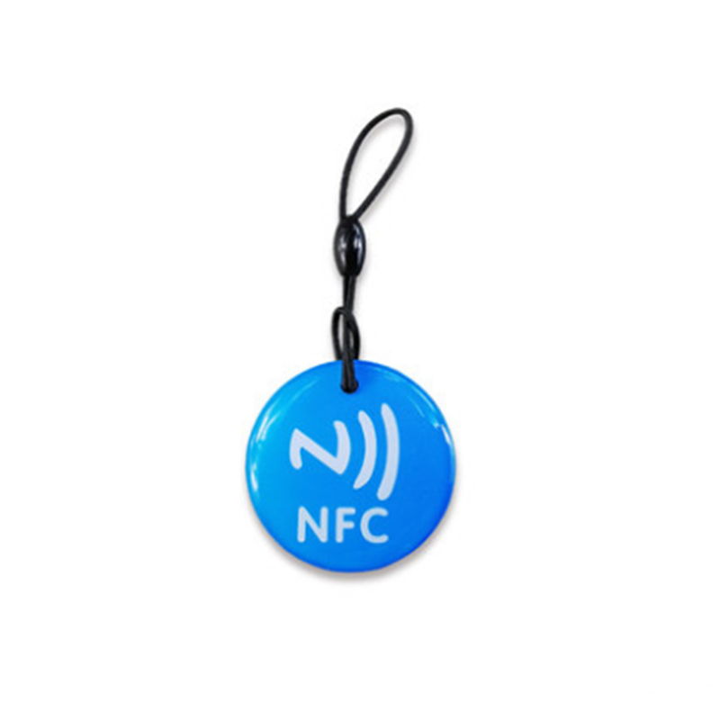 Label Tag NFC Tahan Air Ntag213 13.56Mhz Kartu Pintar RFID untuk Semua Akses Kehadiran Patroli Ponsel dengan NFC