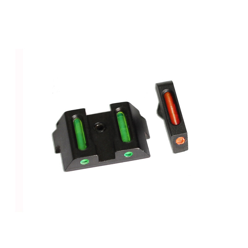 1 pair of Glock sight glock fiber optic front and rear sights