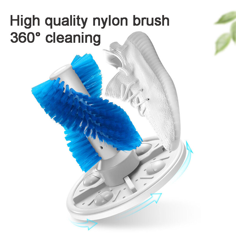Ha-vida uv luz azul esterilizador mini arruela para sapatos semi-automática sapatos máquina de lavar sapato brusher portátil máquina de lavar roupa
