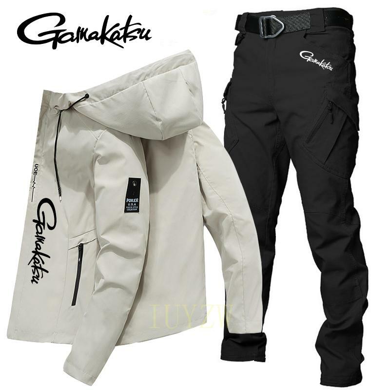 Daiwa-traje de pesca transpirable para hombre, ropa de pesca deportiva al aire libre, informal con capucha, otoño