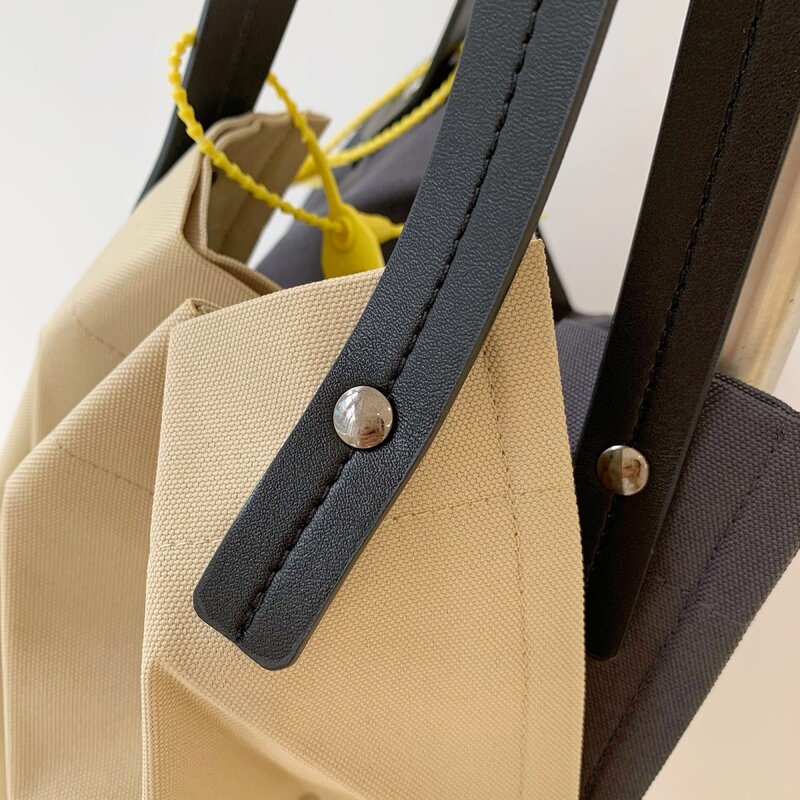 Sac à bandoulière géométrique Simple pour femmes, ensemble de luxe de styliste, fourre-tout de plage, sacs à main imperméables, noir, 2021