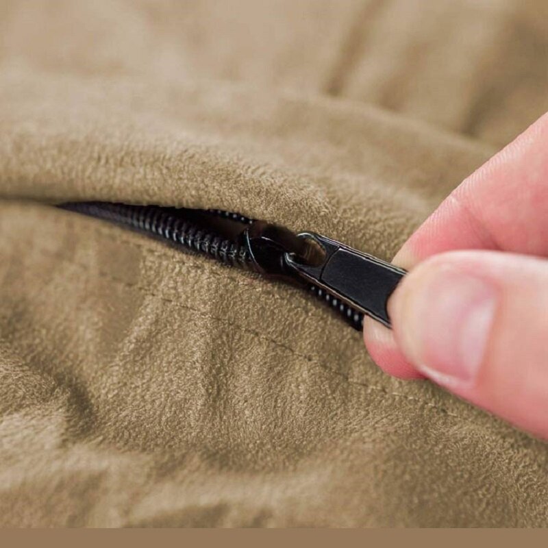Dropship Penutup Tempat Tidur Kursi Bean Bag Dapat Dicuci Raksasa Microsuede Furnitur Ruang Tamu Mantel Sofa Malas