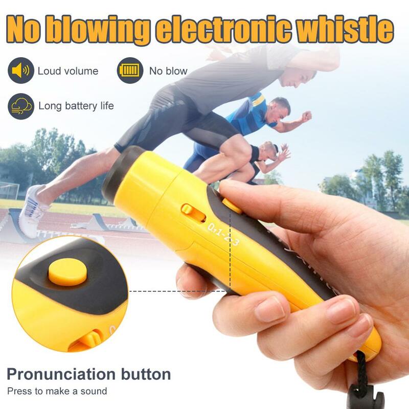 Three optional Whistle Tones Electronic Whistle Survival Football Basketball Game Referee Cheerleading Whistle Outdoor Survival