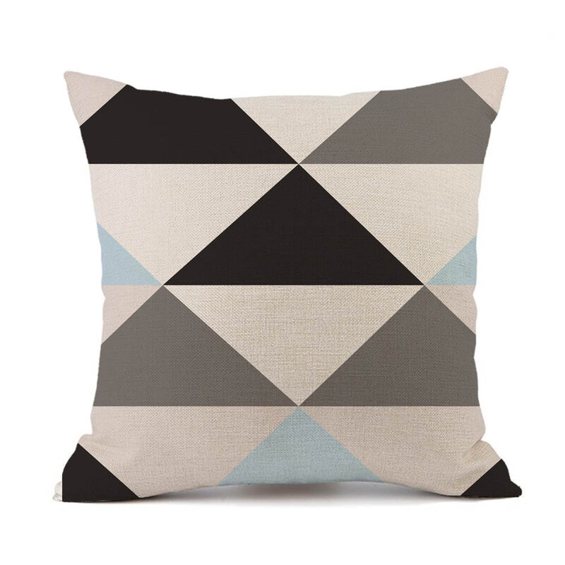 45cm cuscino decorativo federa geometrica per divano cuscino stampato fai da te sedia cuscino auto decorazione domestica di natale