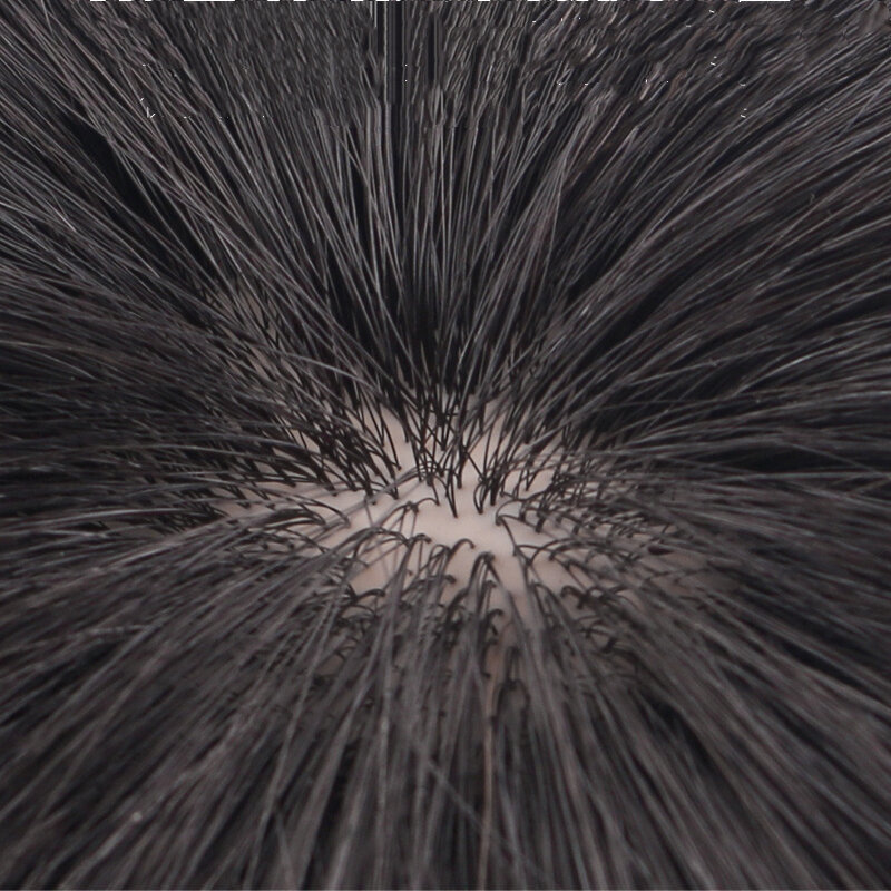 Senhora beleza 100% de halo cabelo humano toppers clip na parte do cabelo natural para a perda de cabelo brasileiro não remy 6-10 polegadas máquina-feita