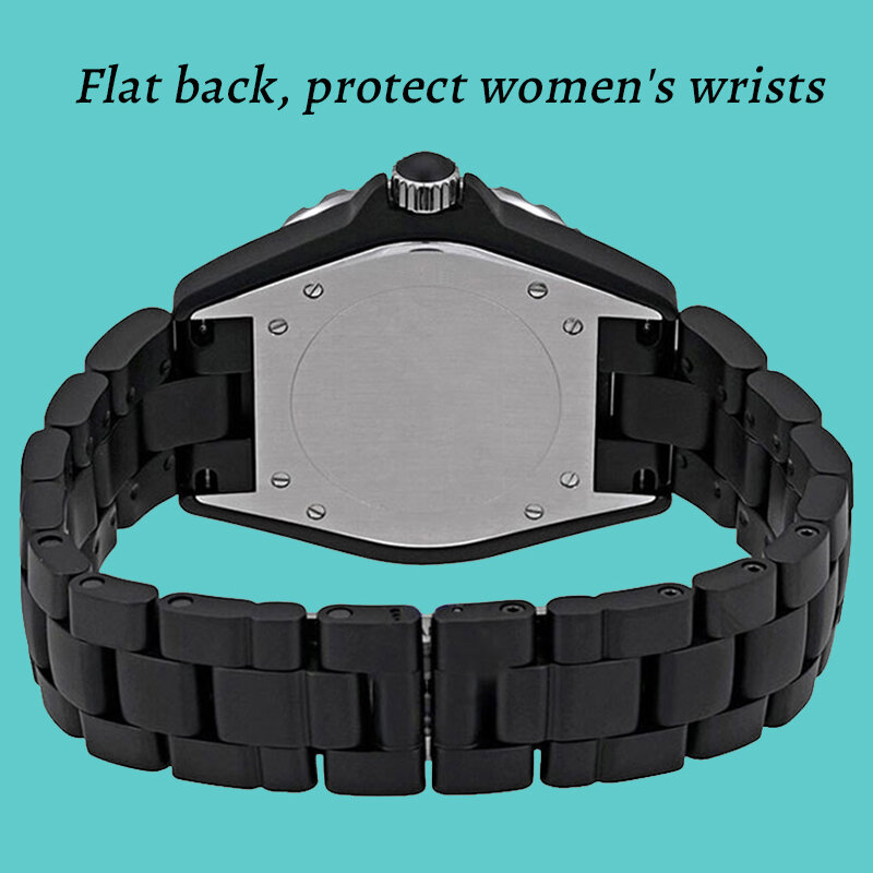 여성을위한 시계 J12 33mm 석영 세라믹 간단한 고품질 최고 브랜드 럭셔리 시계 다이빙 스포츠 방수 Pagani 디자인 시계