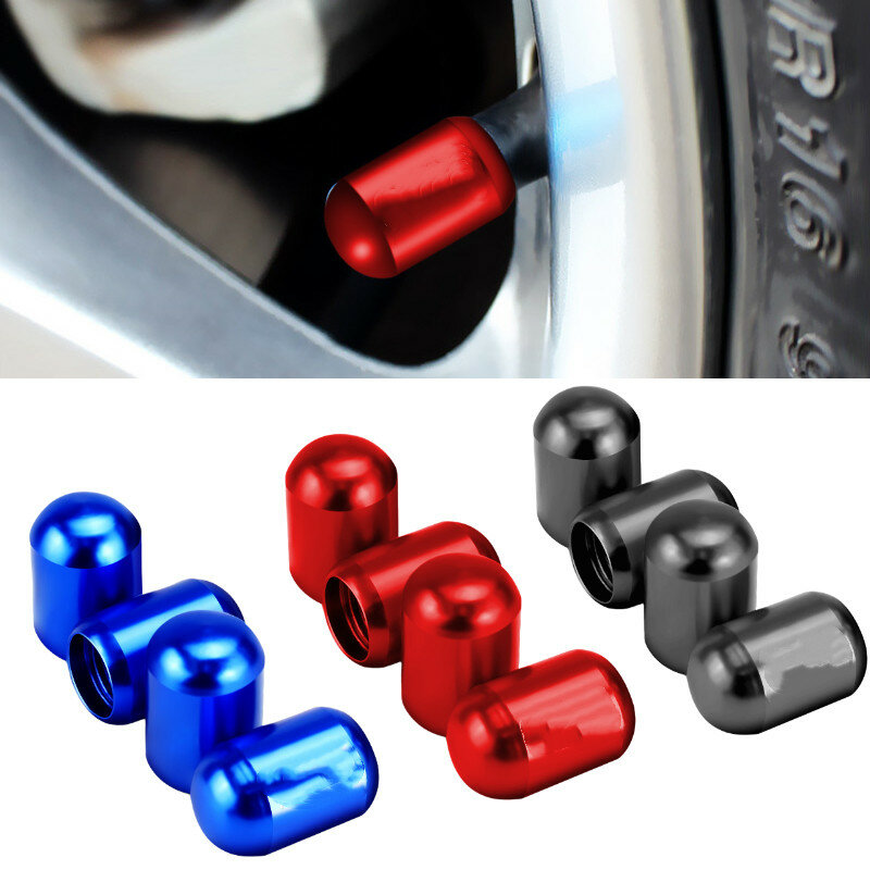 Tapas de válvula de neumático de coche para OZ Racing Badge para Toyota Corolla Kia Optima Jaguar s-type Mazda Atenza Subaru accesorios de rueda de Metal
