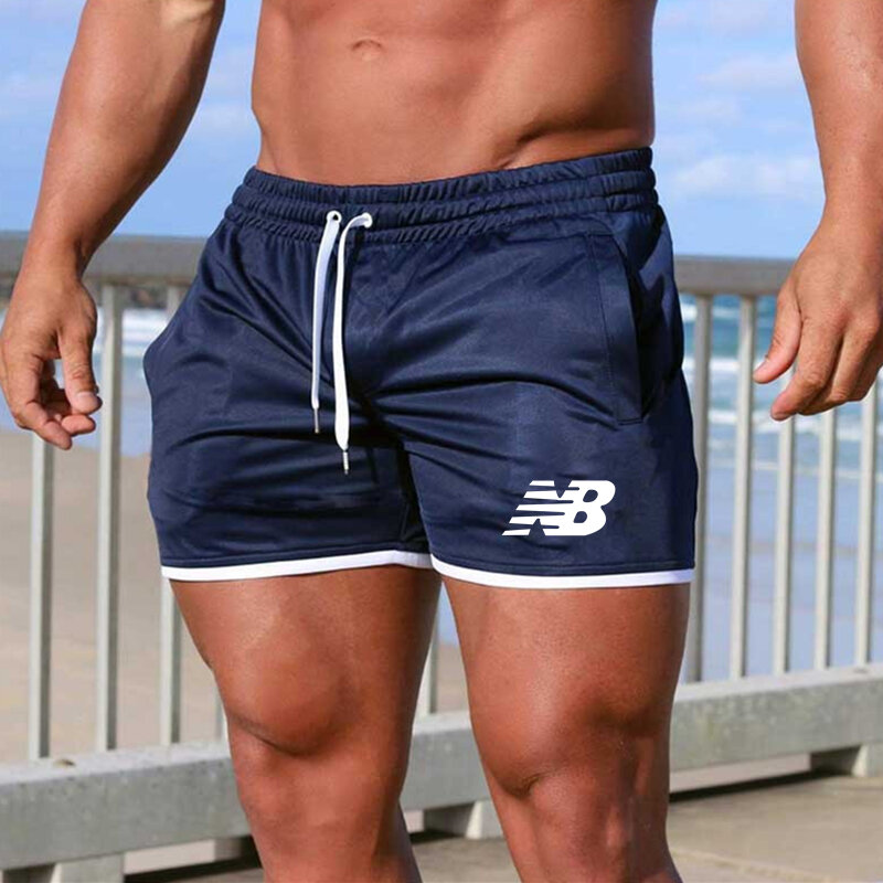Été Hommes Shorts De Course Sport Fitness Pantalon Court Séchage Rapide Gym Slim shorhap