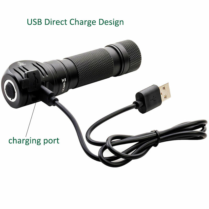 Sofirn-linterna frontal SP40 recargable por USB, faro LED con tapa trasera magnética, Cree XPL, 1200lm, 18650, 18350