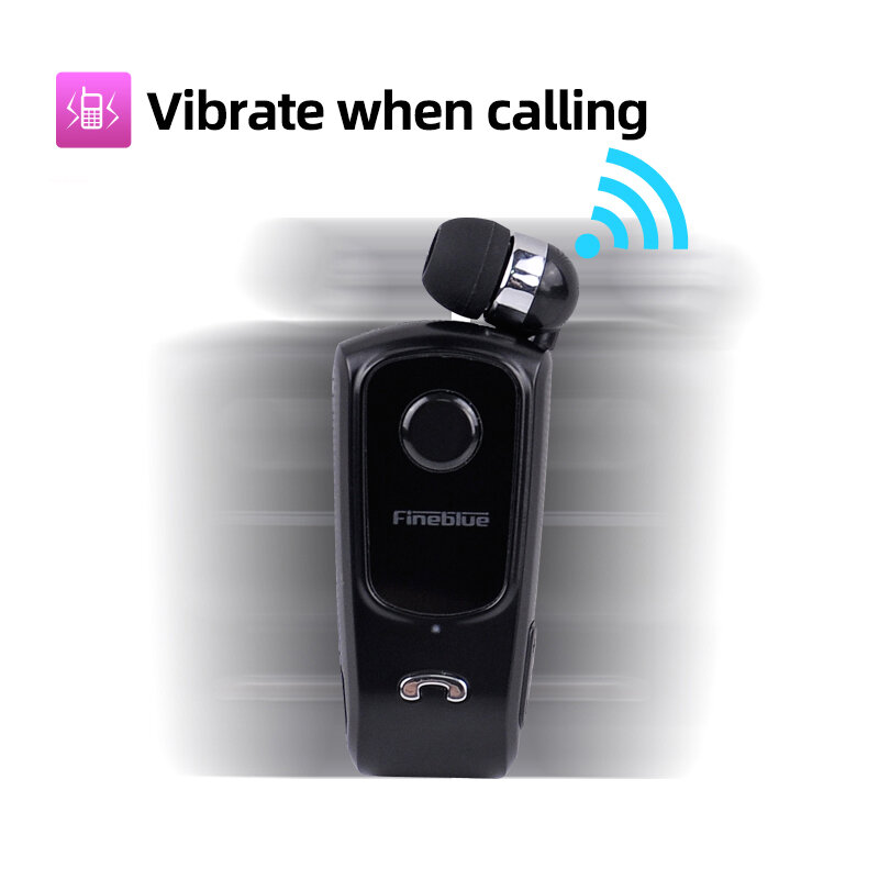 Fineblue F920 słuchawki bezprzewodowy zestaw słuchawkowy Bluetooth Mini klip redukcja szumów słuchawki douszne Hifi Mic F980 F990