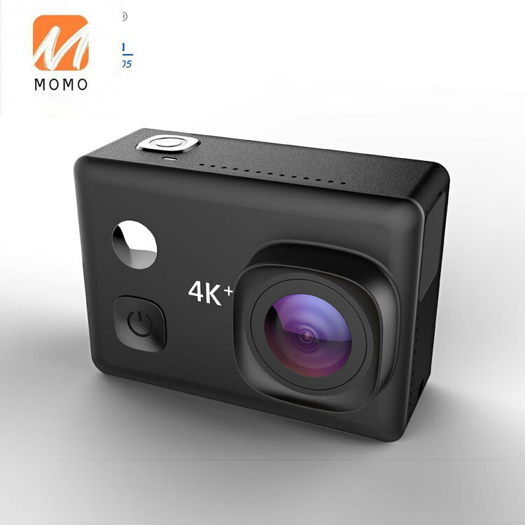 Câmera de ação real 4k 30fps com microfone