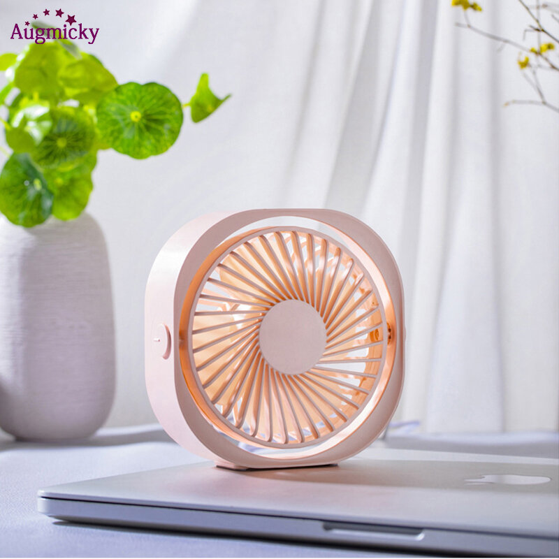 New 360 USB Fan Cooler Cooling Mini Fan Portable 3 Speed Super Mute Cooler for Office Cool Fans Car Home Notebook Laptop