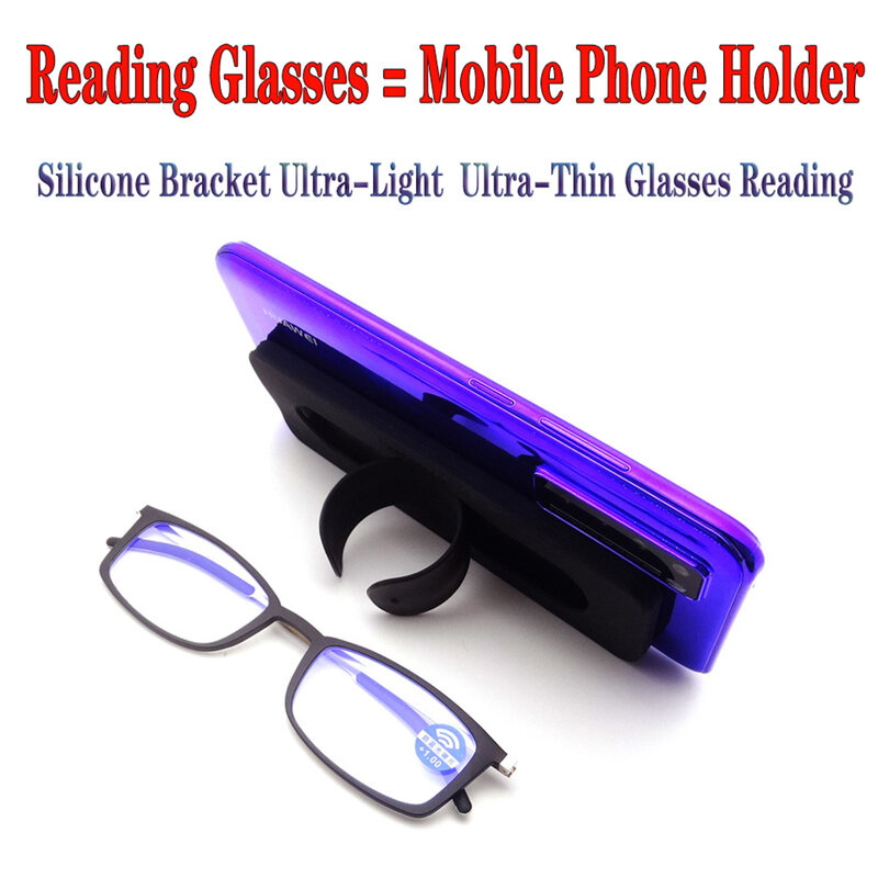 Fashion Thinoptics occhiali da lettura per uomo donna occhiali ultrasottili Anti-luce blu che leggono occhiali speciali Clear Unisex NEW