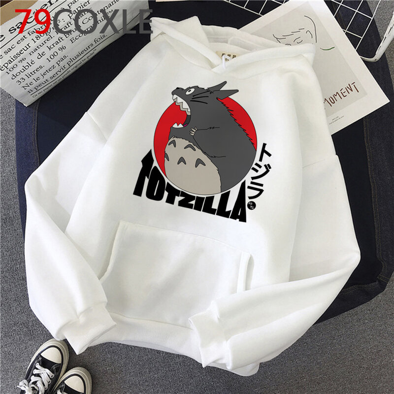 Totoro miyazaki hayao studio ghibli hoodies masculino 2021 impresso masculino com capuz anime