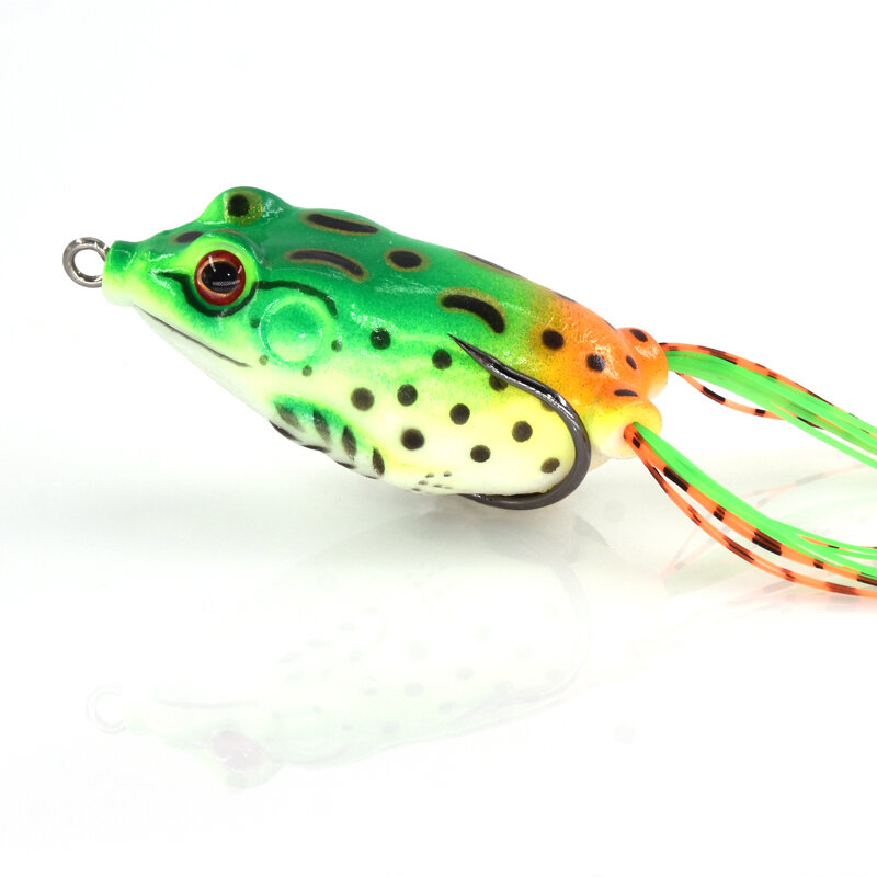 1 sztuk realistyczne miękkie małe skok żaba angażowanie przynęty przynęta na ryby dla Crap sprzęt wędkarski Crankbait crankbaity 5 kolory grzmot żaba