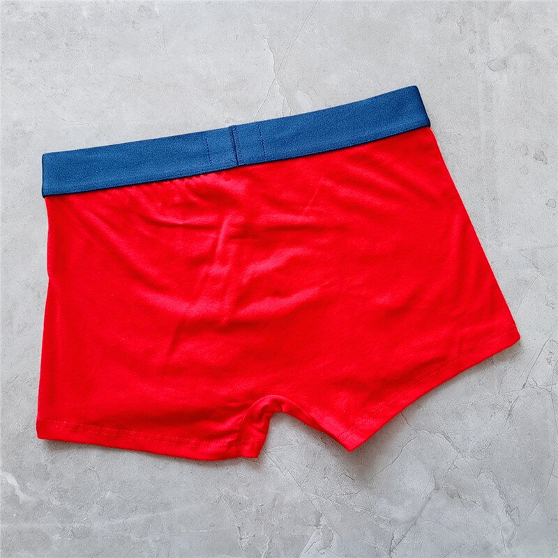 Fashion Colorful Casual Cotton Men Short Boxers Male High Quality Solid Brand Underwear MU200R