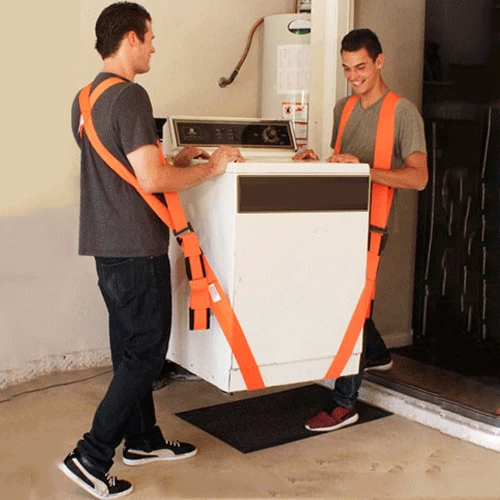 Correia de transporte de móveis de levantamento em correias de ombro correias de equipe mover mais fácil transporte de armazenamento laranja
