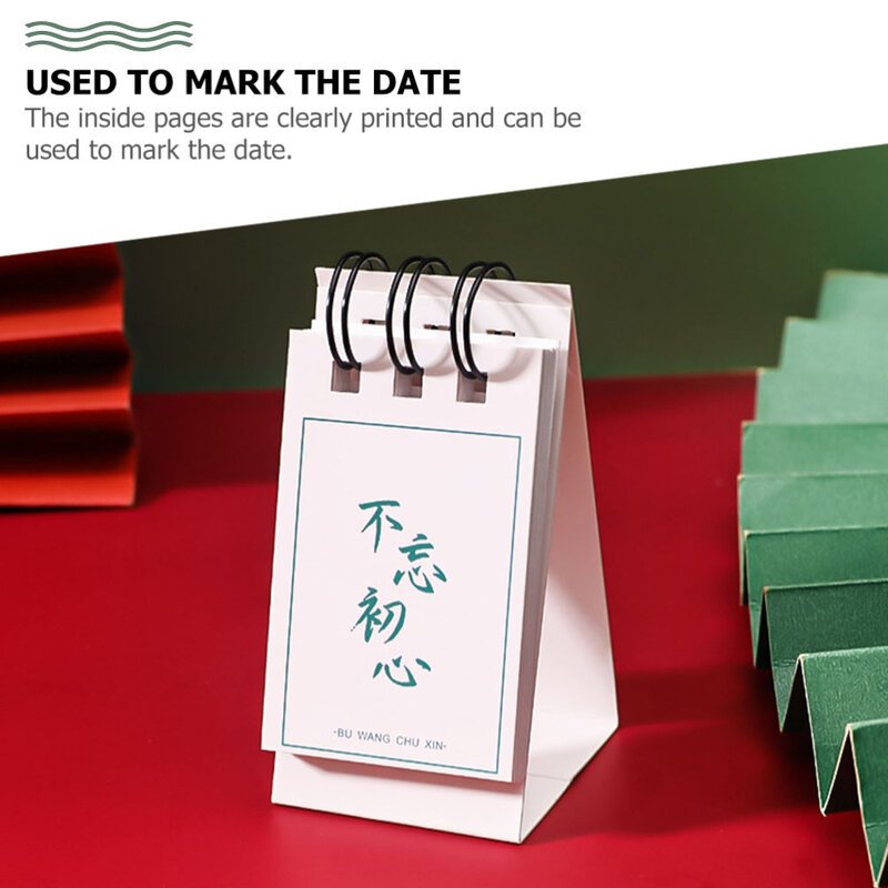 8 Uds. Calendarios de escritorio 2022, adornos de escritorio para el hogar (colores surtidos)