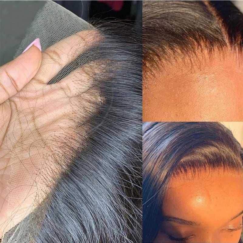 30 polegadas perucas do laço do cabelo humano em linha reta 180% hd perucas frontais transparentes do laço 4x4 perucas do laço do cabelo humano para a mulher