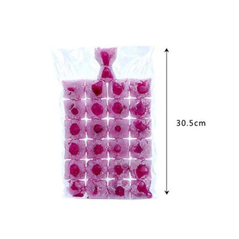 Ice-making Bags Disposable Water Injection Cocktail Maker Drink Ice Molds Summer DIY Drinking Tool Kitchen Gadgets 10pcs