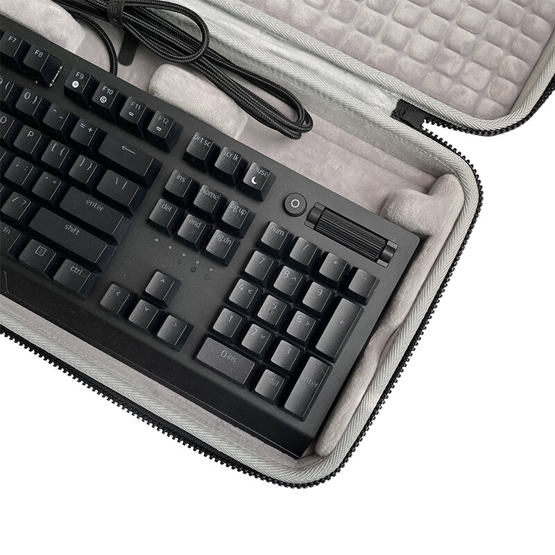 Caso de transporte de casca dura para o teclado mecânico 980v3 careca 98 chaves proteção saco armazenamento capa caixa