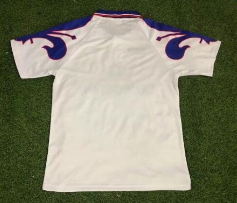 Retro 1995/96 Batistuta Rui Costa manica corta classica Vintage camicie da uomo T-Shirt Casual 94,95