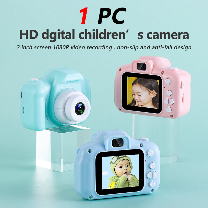 Cámara Digital HD Mini 1080P para niños, videocámara de juguete, T-Flash, para regalos de cumpleaños de bebés, se rse