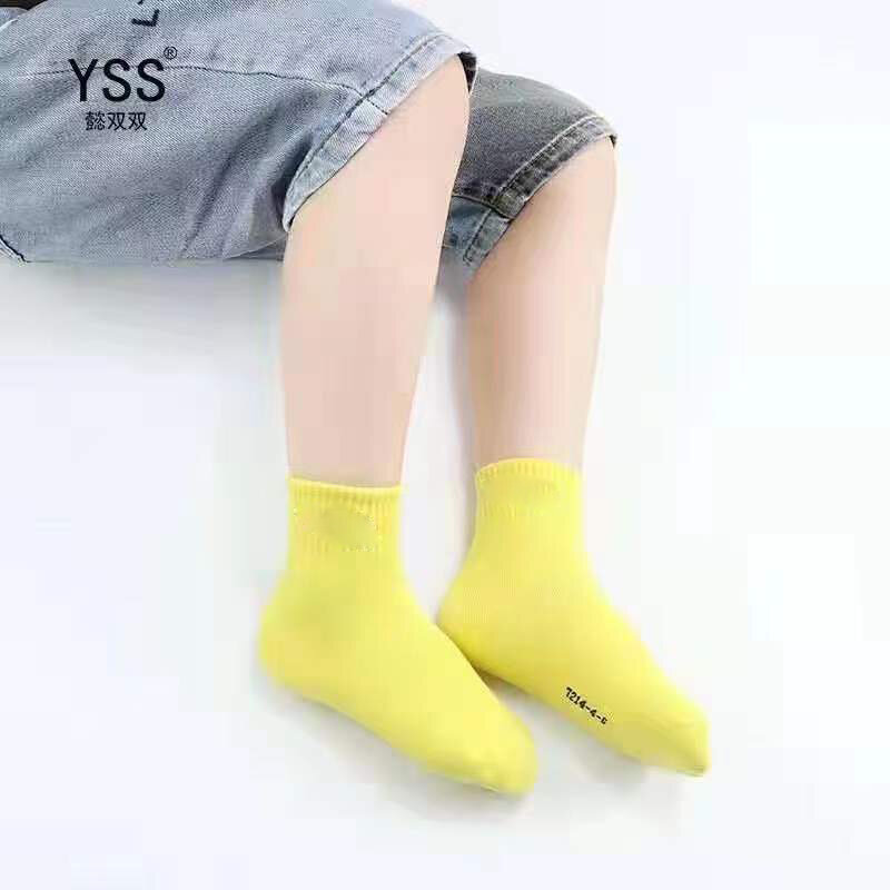 5 paia 2021 calzini per bambini per bambini ragazze ragazzo cotone a righe animali dei cartoni animati estate e primavera bambino